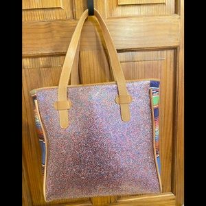 Consuela Classic Tote Pink Glitter